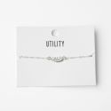 Silver Feather Bracelet