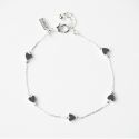 Silver Heart Bracelet