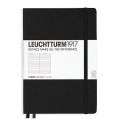 Leuchtturm1917 A5 Ruled Notebook - Black