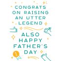 Utter Legend Father's Day Card