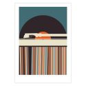 Vinyl Needle Drop Print