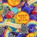 These Are Things Iron-On Patch - Wanderlust