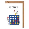 We Connect Valentines Card