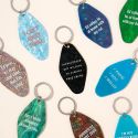 Willing To Discuss True Crime Retro Keyring