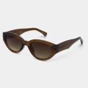 A Kjaerbede Winnie Sunglasses - Smoke Transparent