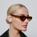 A Kjaerbede Winnie Sunglasses - Smoke Transparent