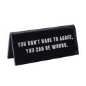 CGB Giftware Eureka Funny Desk Sign