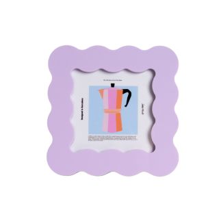 Helio Ferretti Petal Photo Frame 10x10cm - Violet
