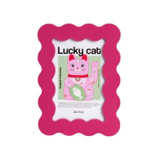 Helio Ferretti Petal Photo Frame 10x15cm - Magenta