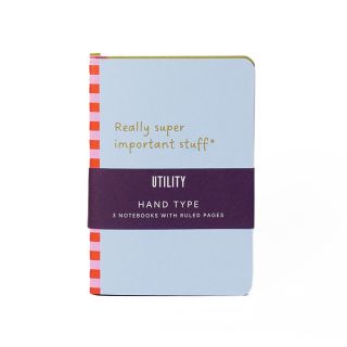 Set of 3 A6 Little Notebooks