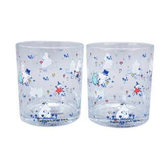 Half Moon Bay, Moomin Set of 2 Glasses 300ml