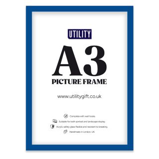 A3 Picture Frame Blue