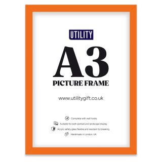 A3 Picture Frame Orange