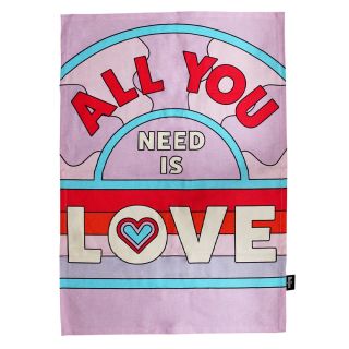 The Beatles All You Need Is Love Tea Towel