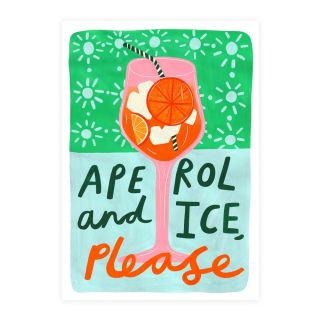 Aperol and Ice Please A5 Print