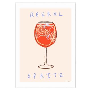 East End Prints Aperol Spritz Time A3 Print