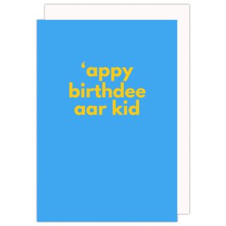 Appy Birthdee Aar Kid Card
