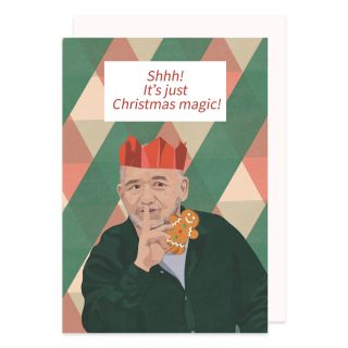 Bob Mortimer Christmas Card