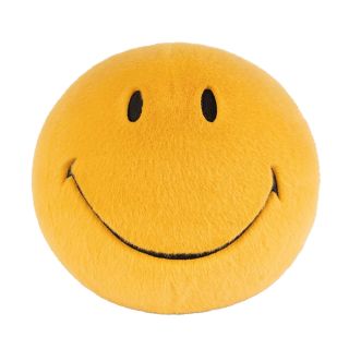Fuzzy Smiley Soft Toy