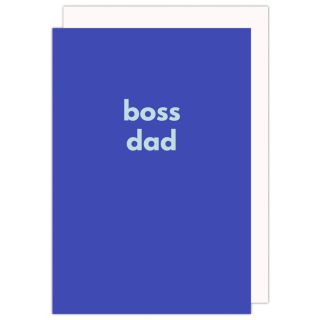 Boss Dad Card
