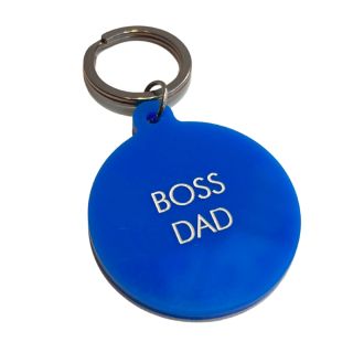 Boss Dad Keyring