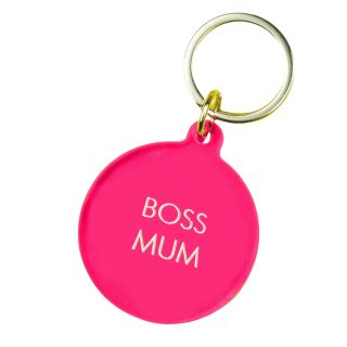 Boss Mum Keyring