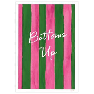 Floh Bottoms Up Print - A3