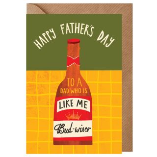 Budwiser Father's Day Card