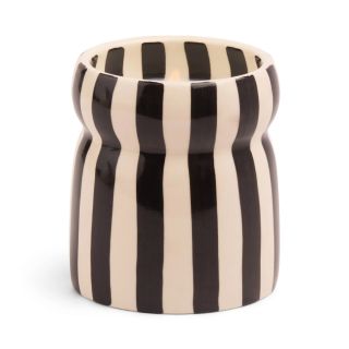 Cabana Black Candle - Lava Stone