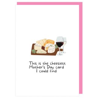 Cheeseboard Mother's Day Card