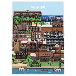 Hannah Kirkland Chester A3 Print