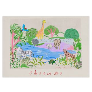 Holly Francesca Chester Zoo A3 Print