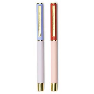 Colour Block Pens Lavender & Blush (Set of 2)