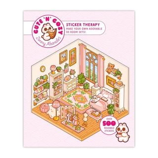 Cute 'n' Cozy Sticker Therapy Book