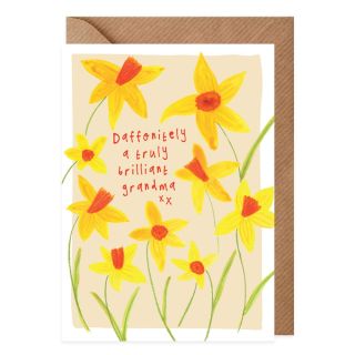 Daffodils Grandma Mother's Day Card