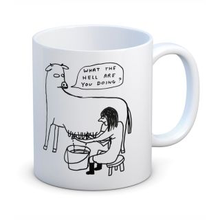 David Shrigley What The Hell Mug