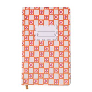 DesignWorks Ink Tulip Journal - Orange Check