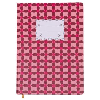 DesignWorks Ink Tulip Jumbo Journal - Pinwheel Pink