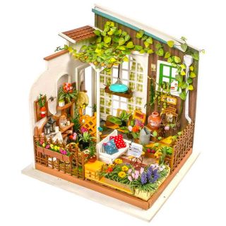 Rolife Miller's Flower House DIY Miniature House Kit