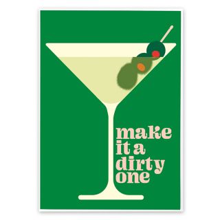 Dirty Martini A3 Print