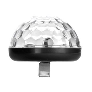 Anywhere can be a party with this groovy Phone Disco Light from Kikkerland!
