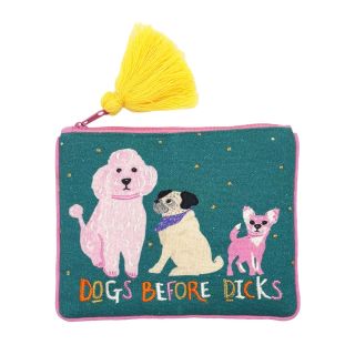Dogs Before Dicks Soft Pouch