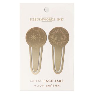 DesignWorks Ink Metal Page Tabs - Celestial