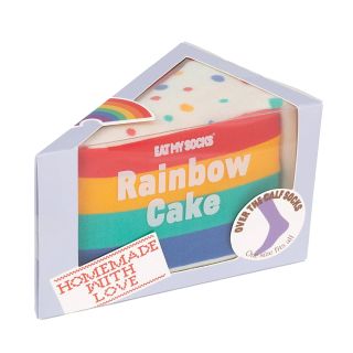Eat My Socks Rainbow Cake