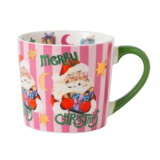 Eleanor Bowmer Merry Christmas Santa Mug