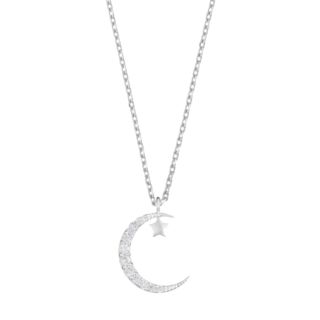 Estella Bartlett  Moon and Star Necklace