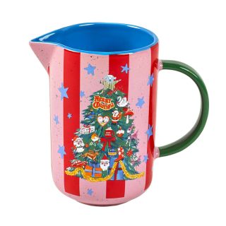 Eleanor Bowmer Christmas Tree Candy Stripe Jug