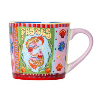 Eleanor Bowmer Pisces Zodiac Mug 