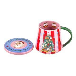 Eleanor Bowmer Christmas Mug & Coaster Set