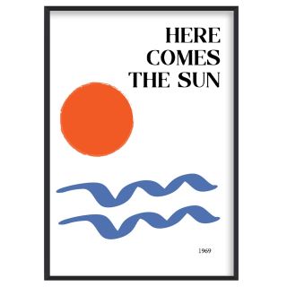 Fan Club Here Comes the Sun A3 Print 